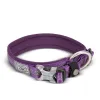 Coleiras Truelove Pet Collar Melhor Neoprene Acolchoado 3M Reflexivo Coleira de Cão para Grande Médio Pequeno Bônus Dog Tracker Tag Característica YC1854