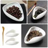 Spoons Multifunction Coffee Bean Display Tray Cereal Container Ceramic Chinese Tea Scoop