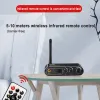 Haut-parleurs Nouveau convertisseur Audio Dac fibre optique coaxiale à 3.5mm amplificateur Aux Rca Kit de voiture haut-parleur U disque récepteur compatible Bluetooth