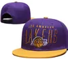 Los angeles''lakers''ball caps 2023-24 mode bomull mästare baseball snapback män kvinnor sol hat broderi vår sommar mössa grossist strapback casquette a7