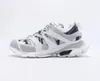 Projektant z Box 3 3,0 3xl Paris Men Men Women S Casual Shoes Sock White Black Sneakers Track 9 9.0 Tess.s. Nylonowe buty na platformie Gomma Leather Trainer