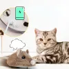 Jouets 2023 nouveaux jouets pour chat souris électrique simulée voix auto salut soulager amusant automatique chat teaser jouets fournitures pour animaux de compagnie