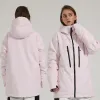 Jaquetas novas jaquetas de esqui das mulheres dos homens esportes ao ar livre montanha snowboard jaquetas à prova de vento à prova dwindproof água ternos de esqui roupas de inverno topos