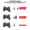 Gamepads Data Frog 2 Oyuncular 2.4G Kablosuz Oyun OTG Converter ile PC Joypad için Android Akıllı Telefon Joystick için Gamepad Denetleyici