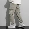 Pantaloni da uomo Pantaloni da uomo Primavera Outdoor Impermeabili Casual Oversize Tattici Pantaloni sportivi da jogging di alta qualità con tasca grande