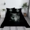 Set Pet Dog Bed Sheet Set Digital Printing German Shepherd Animal Dogs Polyester Bed Flat Sheet With Pillowcase Bedding