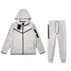 Luxury designer style clothing for men loose clothes and pants unisex Menswear high street wear hip hop hoodie cardigan hooded long sleeve zipper white s-xxl yh9