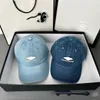 Designer Dames Ball Caps Zomer Casual Hoeden Heren Klassiekers Denim Baseball Caps Mode Pet Vakantie Veelzijdige Hoed