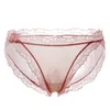 Women's Panties Sexy Lace Women Underwear Cotton Crotch Girls Briefs Low Waist Transparent Underpants Seamless Female Lingerie L XL