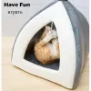 Коврики Cave Cat Bed для кошек Кровати Домашний котенок Милая собачья кровать для маленьких собак Товары для домашних животных Роскошная корзина для кроликов и кошек Домик Аксессуары для кошек