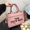 Cool Raffias Weave Designer Bag Marc Brand Tote Bag Men Women's Pink Luxury Handbag Straw Pochette Beach Bag Weekend Clutch Crossbody Shopping Shoulder Bag 469