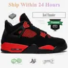 With Box 4s dhgates Premium Quality jump man shoes men womens Bred Reimagined 4 IV Military Black Cat Thunder Pine Green mens Seafoam Running shoe sneakers sports 36-47