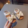 Sandals Girls Fashion Princess Classic Baby Girl Kids Summer ldren Sweet Shoes Soft 21-30 Hot Sale Bow-knotH24229