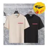 Mens Camiseta Verão Tees Designer Camiseta Moda Homem Top Mulheres Manga Curta Shorts de Luxo Cor Sólida Camisetas Crew Pescoço Pulôver Sportswear Roupas de Alta Qualidade