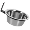 Feeding Feeder Wall Mounted Elevated Dog Bowl Cat Water Dispenser Stainless Steel Wearresistant