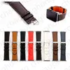 Designer WatchBands Straps For Apple Watch Band 42mm 38mm 40mm 44mm 41mm IWATCH 1 2 3 4 5 6 SE 7 Bands läderarmband Fashion Wristband Print Stripes Watchband Top Luxu