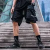 PFNW Tide – Shorts Cargo pour hommes, pantalons courts amples et décontractés pour l'extérieur, vêtements de travail multi-poches, Techwear Dark Punk 12P1246, printemps été