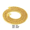 Ketten 8mm 22K Gold gefüllt Halskette Schmuck für Männer Frauen Bijoux Femme Collare Mujer Naszyjnik Solide Bizuteria268c