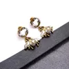 Luxus Designer Mode Charm Ohrringe Damen Biene Anhänger Ohrringe für Frauen Party Liebhaber Geschenk Verlobung Schmuck232L