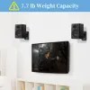 Accessories LINGYOU Universal Surround Sound Speaker Wall Mount Bracket for Home Theater with Rotatable and Adjustable Angle 2Pcs/Pair