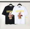 新しいデザイナーラグジュアリーTシャツDREVVスケートボードハウスジャスティンビーバースマイリーフェイス3DリスアメリカンファッションストリートフォグショートスリーブTシャツ