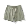 Men's Shorts Fashion Man Summer Striped Stretch