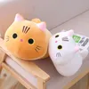 かわいい柔らかい猫のぬいぐるみ人形柔らかい睡眠枕布人形