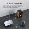 Adapter Egolden M9 Pro 3 i 1 Bluetooth 5.1 Mottagare och sändare FM Radio NFC Audio Adapter Buildin DSP Decoding