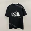 Mode mans vintage t skjortor designer hip hop stil toppar unga män high street tees kläder