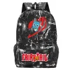 Mochila venda quente fada cauda escola mochila crianças dos desenhos animados back pack estudante sacos de escola menino menina portátil mochila adolescente mochila diária