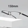 Okulary przeciwsłoneczne Vazrobe 150 mm ograniczone okulary czytania Mężczyźni przeciw niebieskie światło duże okulary rama męskie okulary półaresty 0 150 250 200 300