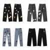 2024 Designer Herren Jeans Chromes High Street Lila für Männer Stickerei Hosen Damen Übergröße Ripped Patch Hole Denim Straight CH Fashion Streetwear Slim