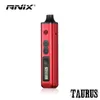 ANIX Taurus E-cigarette Kits 1300mAh 10C Discharge Battery 0.91'LCD Screen Pure Ceramic Tobacco Dry Herb Vaporizer Kit Vape Pen