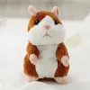 Oyuncaklar Yeni Talking Hamster Fare Pet Noel Oyuncak Konuşma Ses Kayıt Hamster Hamster Eğitim Peluş Oyuncak Çocuklar İçin