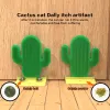 Giocattoli Gatto Cactus Dispositivo per grattare e sfregare i capelli Dally Solletico Giocattolo Tiragraffi per gatti Forniture per animali Giocattolo da parete rimovibile color menta