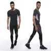 Clothing Men's Sports Compression Tights Running Base Layer Trousers Gym Fitness Active Training Leggings Exercise Pants Quick Dry Sweat