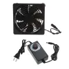 FANS PC Soğutucu Soğutma Fanı 110V 220V Değişken Hız Denetleyicisi 3V - 12V - Biltong Kutusu Sera Alıcı Amplifikatörü T5EE