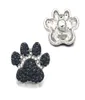 Luwellever Cat Paw Component W465 Crystal 18mm Metal Snap -knapp för armbandhalsband utbytbara smycken Kvinnor Accessorie FI8657366