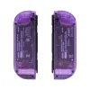 Przypadki Ekstremeracja niestandardowa skorupa obudowa dla Nintendo Switch OLED JOYCON CONTALER, Clear Atomic Purple Cover z pełnym zestawem przycisków