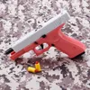 Pistolet jouet Glock 17, coque à balle molle noire, Blaster à fléchettes en mousse éjectée pour adultes garçons enfants, jeux de tir en plein air