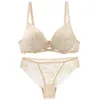 Soutien-gorge Ensembles 2024 Ensemble sexy Push Up Sous-vêtements Femmes Blanc Noir Bleu Rose Rouge Beige 32/70 34/75 36/80 38/85 40/90 BCDE Cup Lingerie