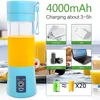 Portable Electric Fruit Juicer Blender Handheld Smoothie Milkshake Maker USB Rechargeable Mini Juice Water Stirring Mixer Cup 240226