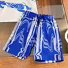 Survêtements de marque pour bébé Blue Horse Riding Print vêtements de marque pour enfants Taille 100-160 CM enfant T-shirt et short à manches courtes 24Feb20