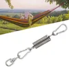 Camp Furniture Hammock Chair Spring Hook Set Swinging Outdoor Hardware Kit Swivel Carabiner Hooks For Garden