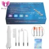 Enheter 4 i 1 hög frekvenselektrod Ansiktsmaskin Portable Electrode Wand Acne Spot Wrinkle Remover Hair Growing Tubes Skin Care Spa