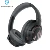 Cuffie SoundPEATS Space Cuffie Bluetooth 5.3 Cuffie wireless ibride con cancellazione attiva del rumore, riproduzione 123 ore, microfono, connessione multipunto