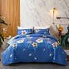 Fashion Bedding Quilted Bedspread Floral Print Patchwork Coverlet Summer Quilt Blanket Cubrecam Bed Cover Colcha No Pillowcase 240227