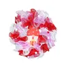 Dekorativa blommor Alla hjärtans dag Pearl Wreath Creative Par Anniversary Decoration Love Wall Hanging Window Sug Cups