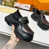 Nouveau mocassins de plate-forme Designer Hommes Femmes Locs à semelle épais