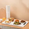 Коврики для стола Складной подогреваемый коврик для столовых приборов с регулируемой температурной пластиной, силиконовый быстрый нагрев для домашних шведских столов и ресторанов